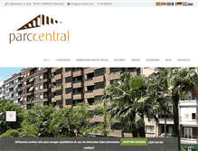 Tablet Screenshot of parccentral.com